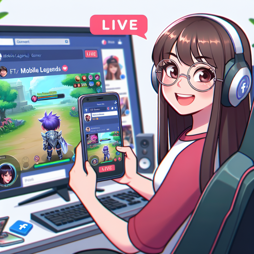 Cara Mudah Live Streaming Mobile Legends di Facebook untuk Pemula