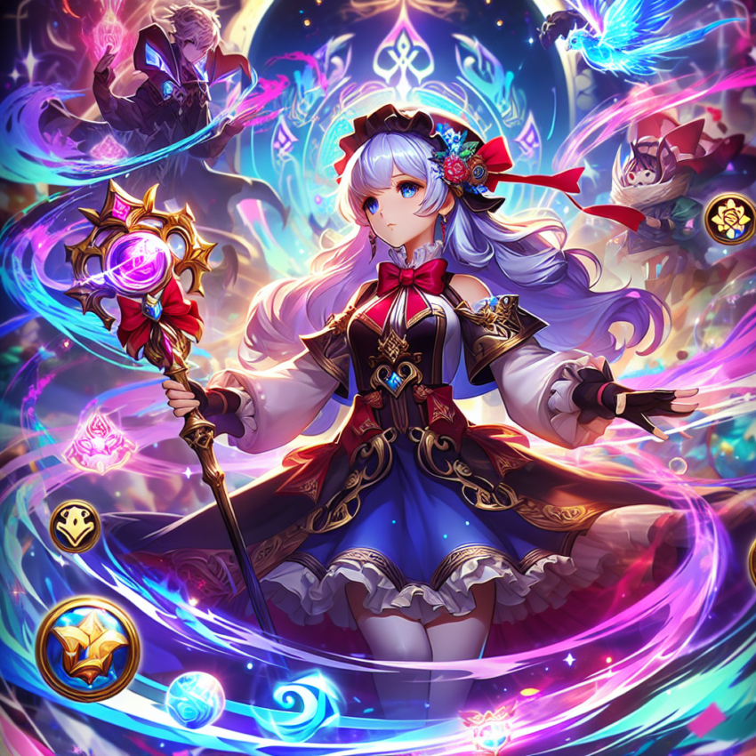 Nana's Magical Adventures: Bringing Mobile Legends to Life in Anime Form