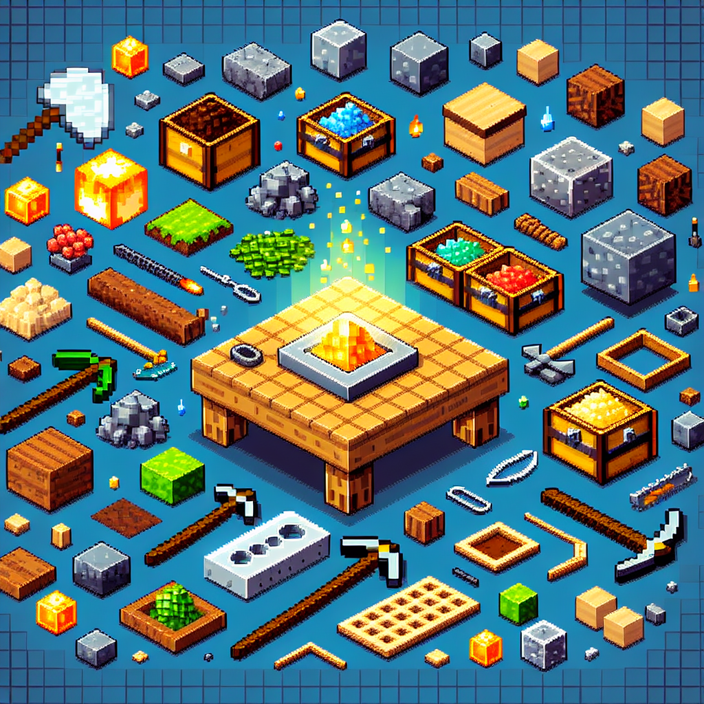 Mastering Minecraft Crafting: Essential Recipes and Tips for Beginners