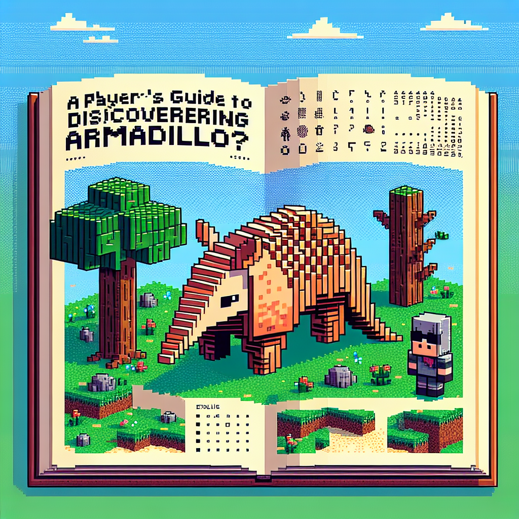 The Ultimate Guide to Discovering Armadillos in Minecraft: Tips and Tricks