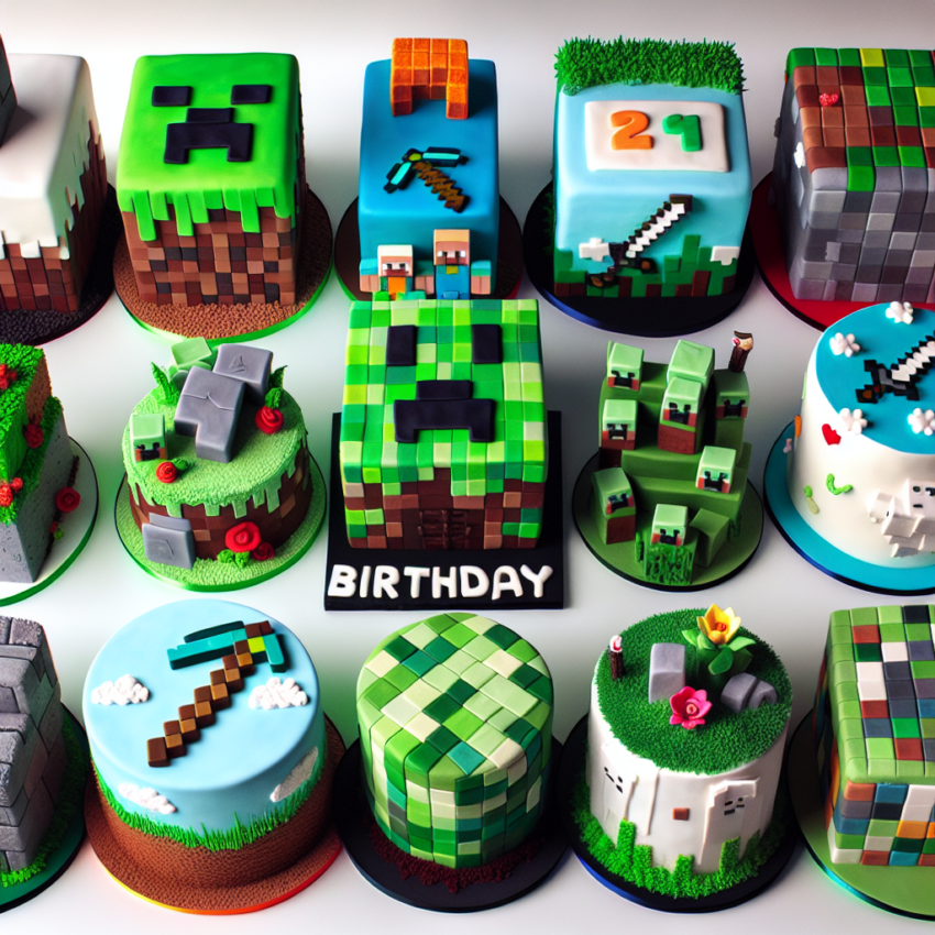 10 Minecraft Birthday Cake Ideas to Level Up Your Celebration