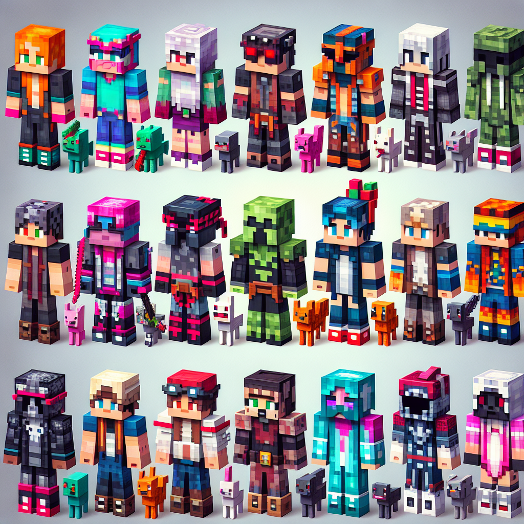 Explore the Best Minecraft Skins with Stunning Gambar: A Visual Guide