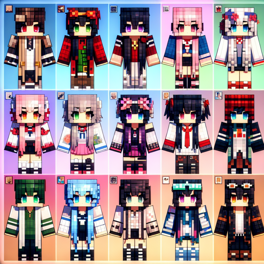 Top 10 Anime-Inspired Minecraft Skins to Transform Your Character